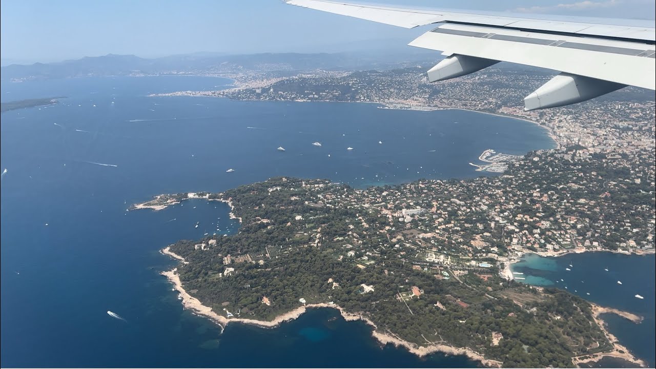 Nice France A330-300 Landing (Côte d’Azur) | Air Canada (C-GHKW)