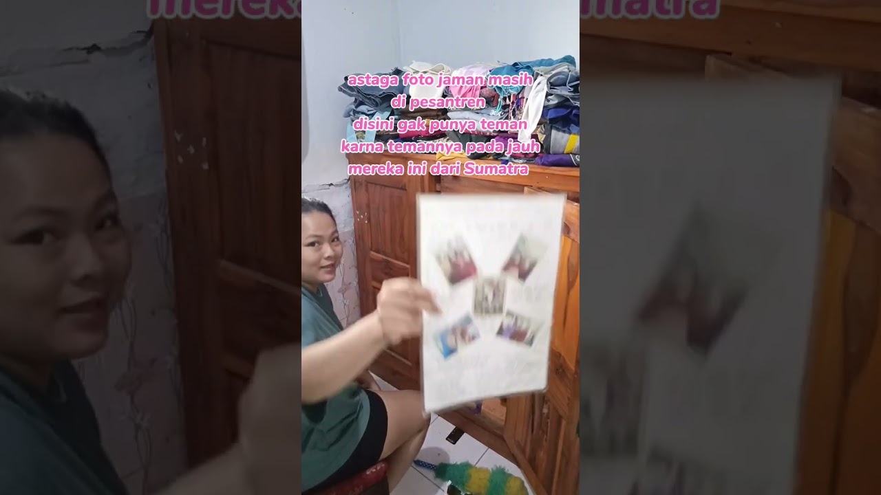 Bongkar lemari, isinya harta karun jaman sekolah 