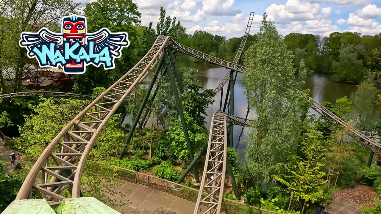 Wakala 4K Front Seat POV  - Bellewaerde Park