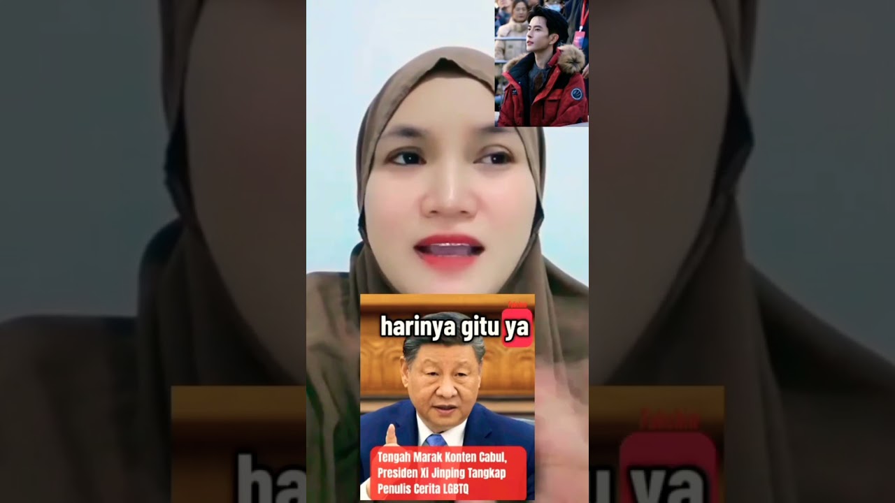PRES1DEN C1NA XI JINPING GA SUKA SAMA IDENTIT4S LGBTQ⁉️