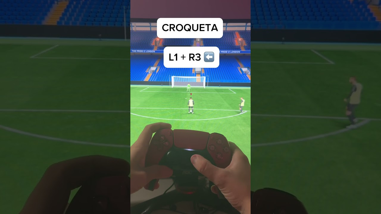 C&oacute;mo hacer la CROQUETA en Fc24 ✅#eafc #fifa #fc24 #tutorial #croqueta #skill #regates