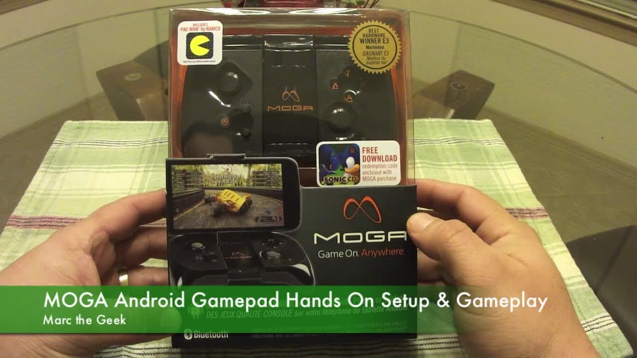 MOGA Pocket Gamepad Hands On Setup And Gameplay