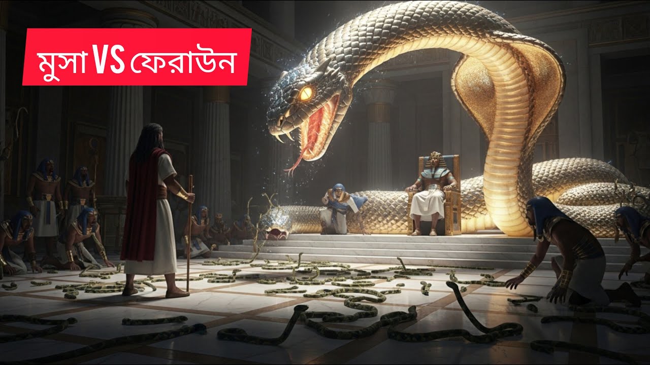 যে সমুদ্র গিলে খেল ফেরাউনকে | হযরত মূসা (আ.) এর সবচেয়ে বড় মুজেজা  | musa