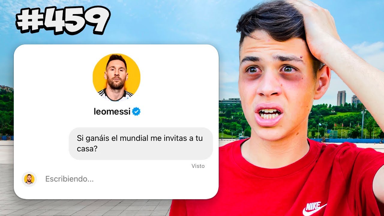 ESCRIBÍ a TODOS los JUGADORES del MUNDIAL y me DIJERON ESTO!