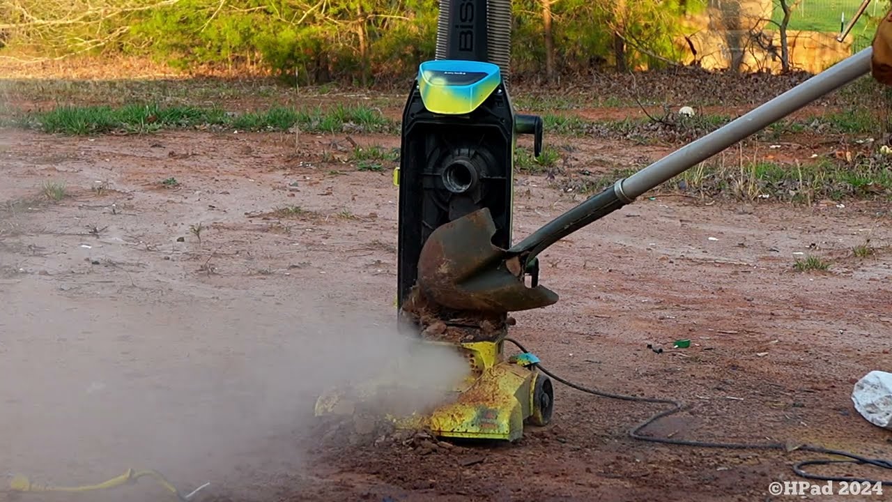 Bissell PowerForce Bagged Vacuum Destruction