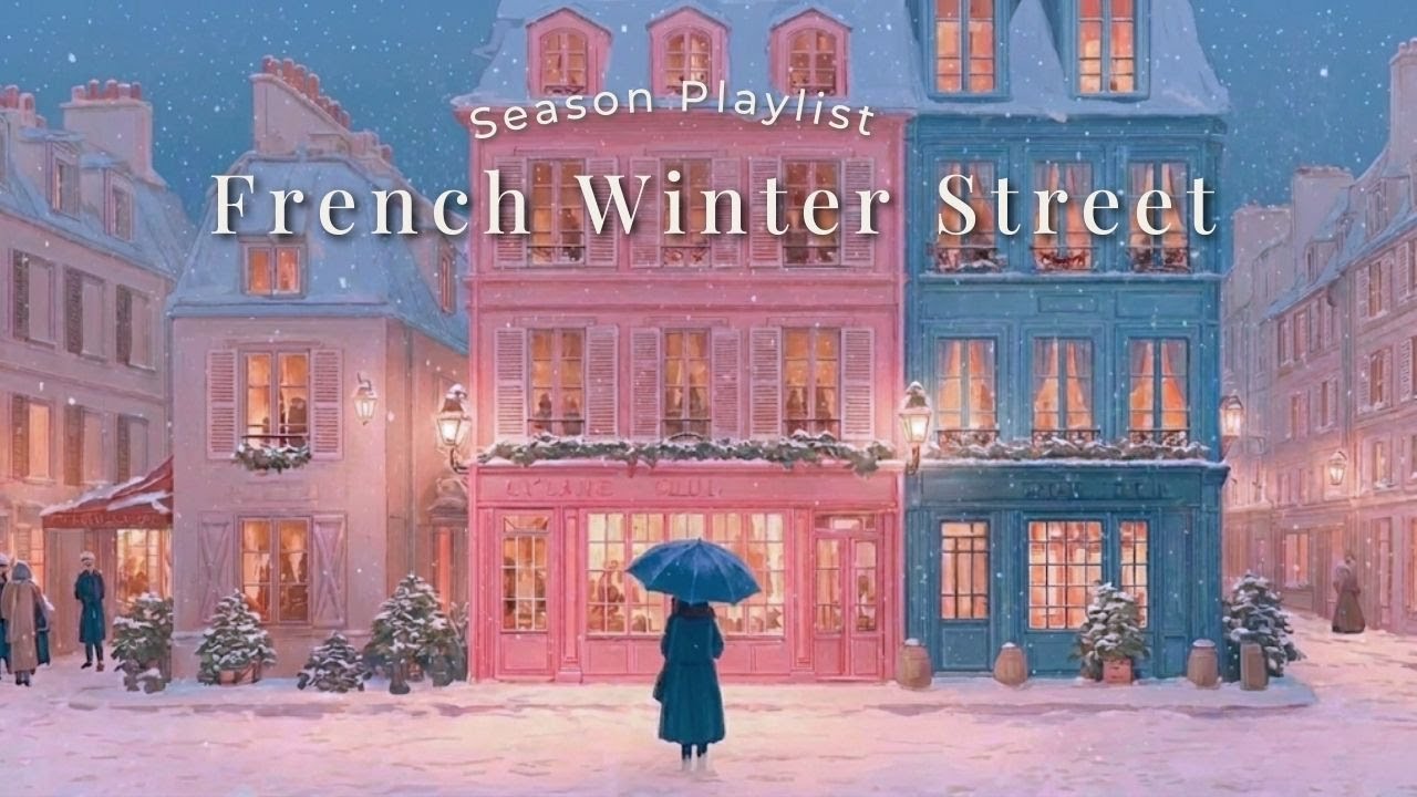 French Winter Street 🇫🇷 French Instrumental Music &mdash; Coffee Playlist | Guitar & Accordion