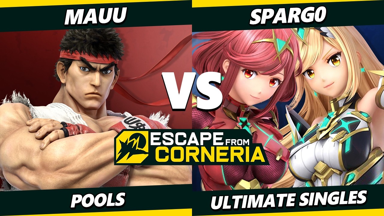 Побег из Корнерии - Спарго (Пира Митра) против Мауу (Рю) Smash Ultimate - SSBU