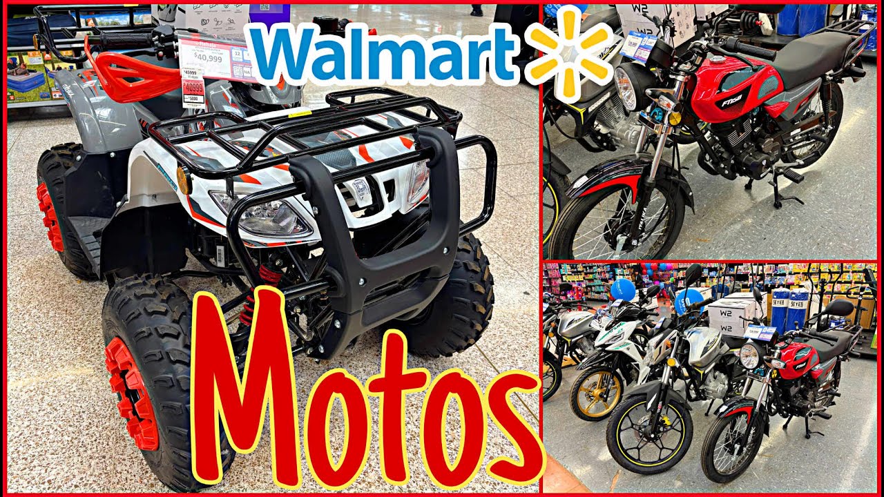 MOTOS 🏍️ EN WALMART 🤑💙 RECORRIDO 👍