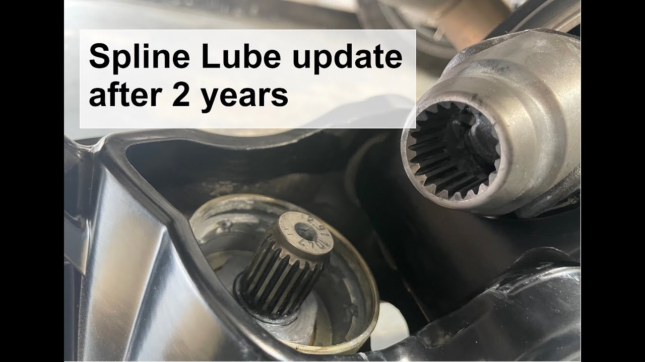 BMW R nineT Spline Lube 2 Years UPDATE
