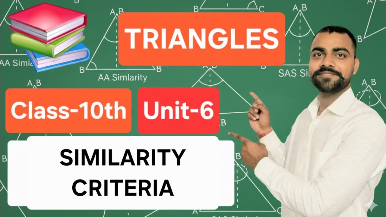 Similarity Criteria of Triangles class10th #mathematics #class10th #education #exam2026 #viralvideo