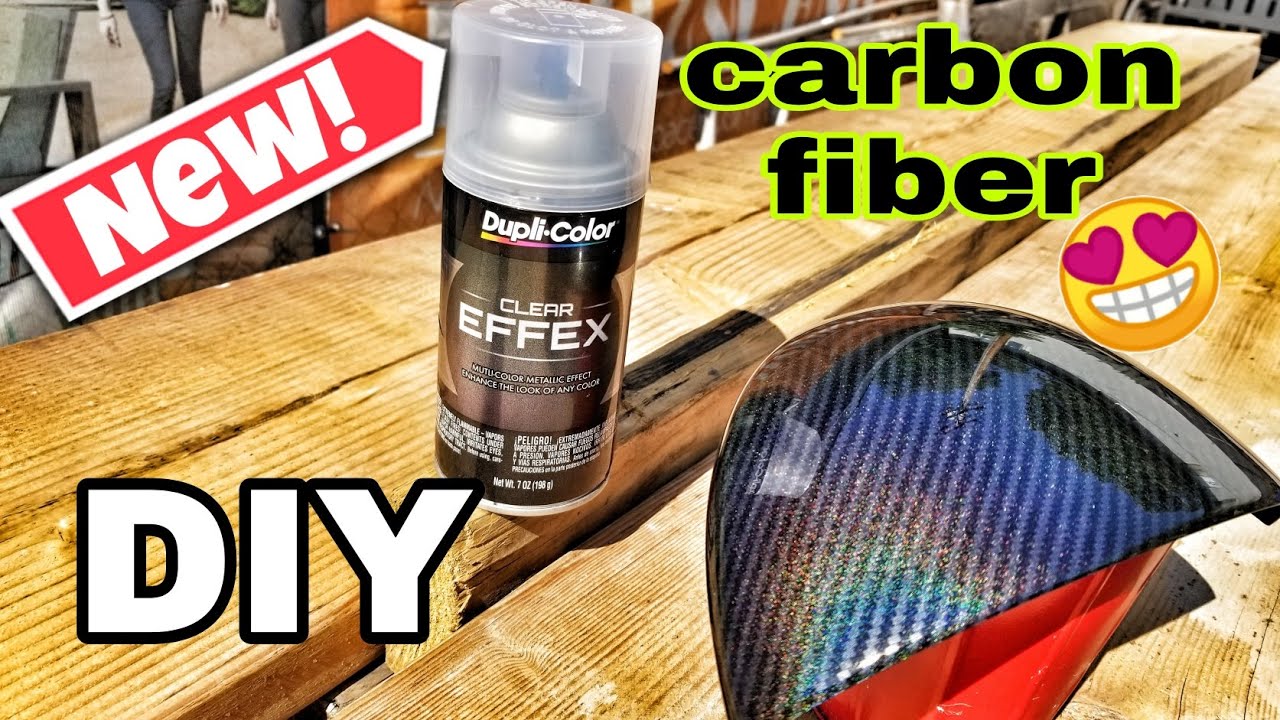 Dupli colors new clear effex on carbon fiber