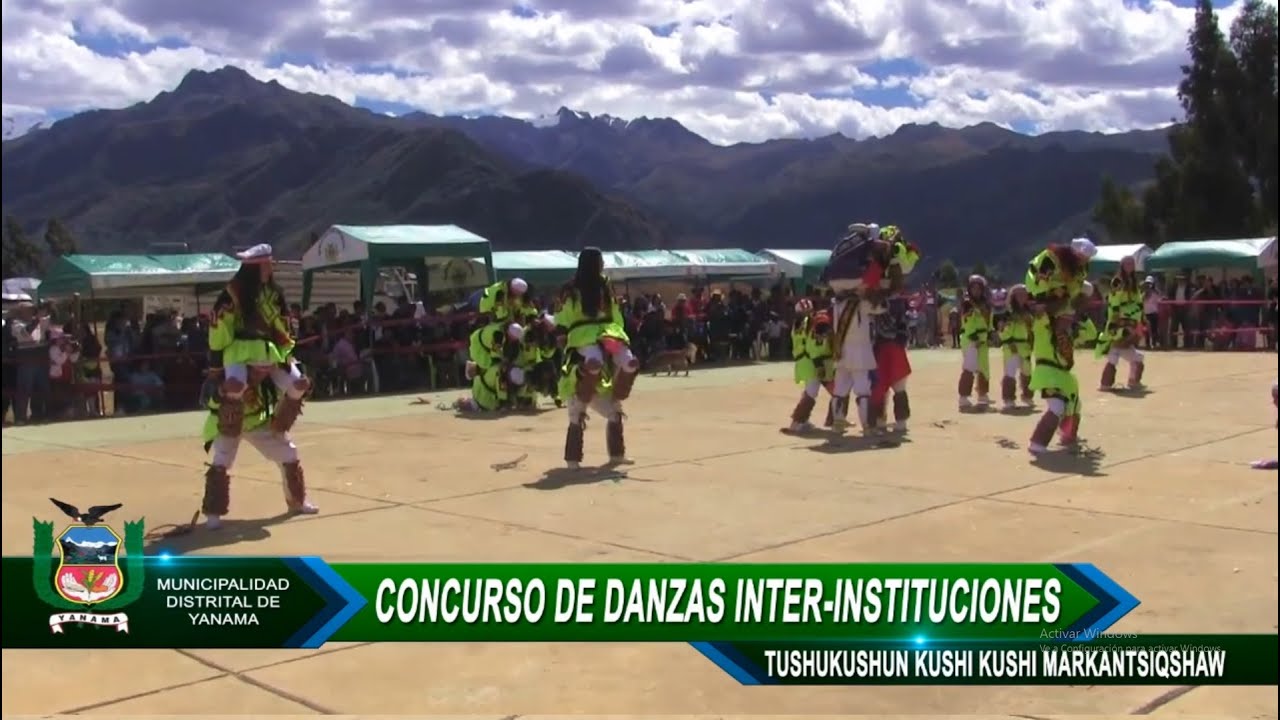 YANAMA: 98º ANIVERSARIO BELLEZA NATURAL 2018 - CONCURSO DE DANZAS