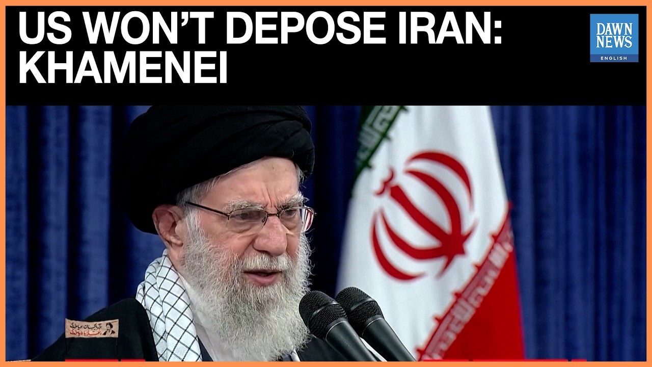 Iran Supreme Leader Says U.S. Cannot Depose Islamic Republic | Dawn News English