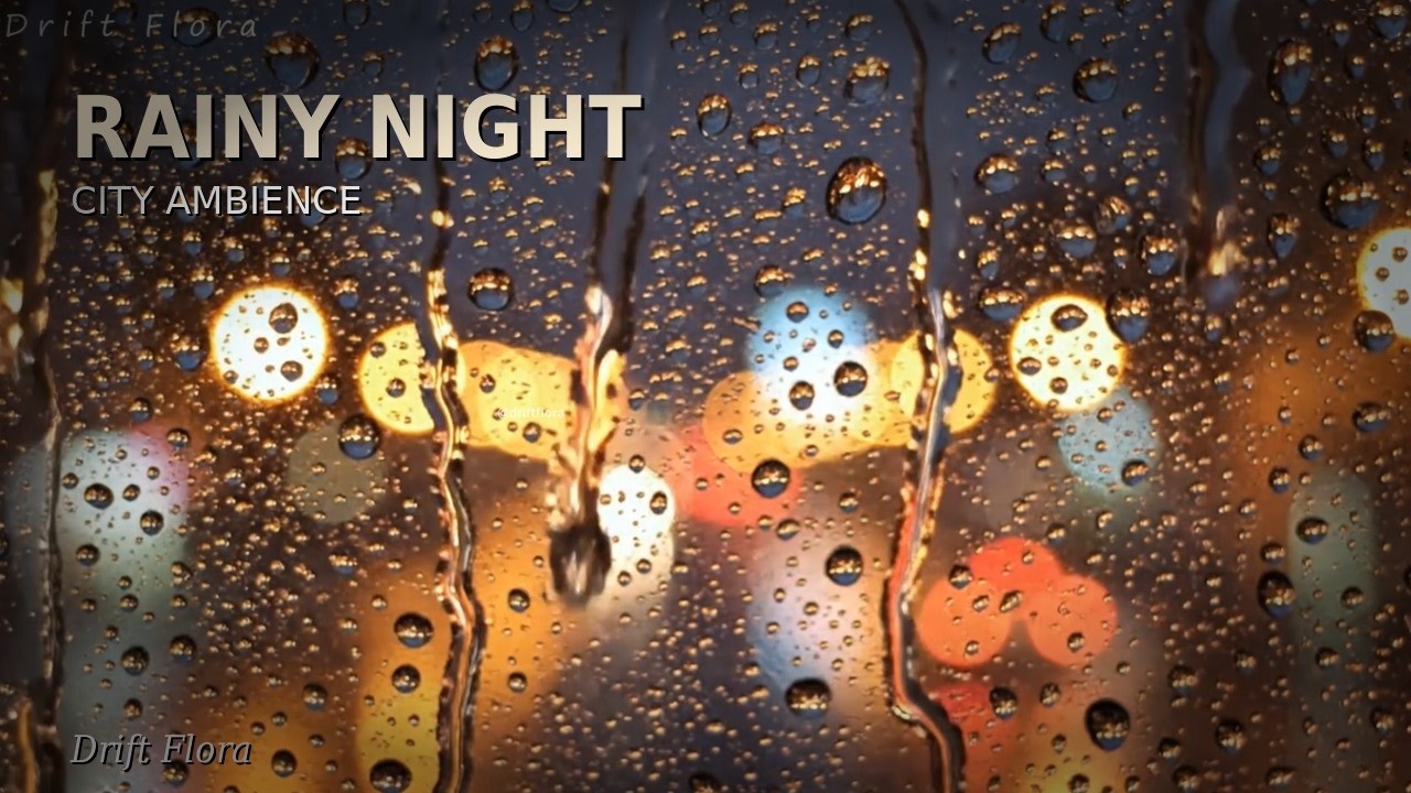 Rainy Night in the City (90 Minutes)