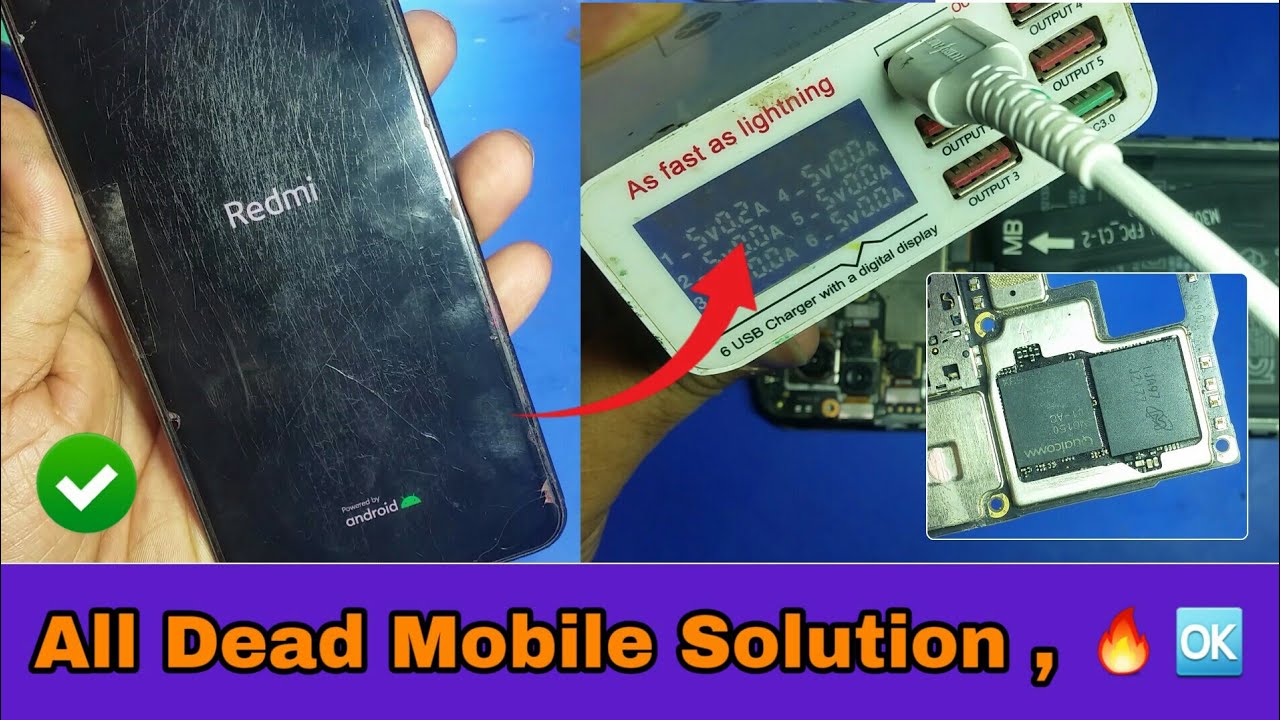 Redmi Note 10 ,10 ,10 Pro Max Dead Solution | Fix All Mobile Dead Solution 🔥