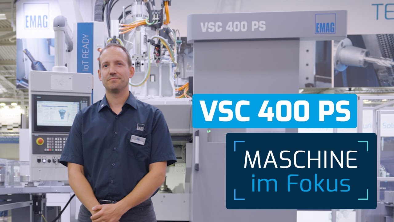 VSC 400 PS - Wälzschälen von Verzahnungskomponenten