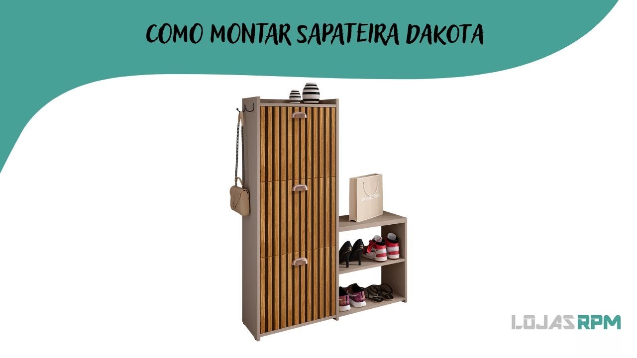 Como montar sapateira Dakota - Lojas RPM