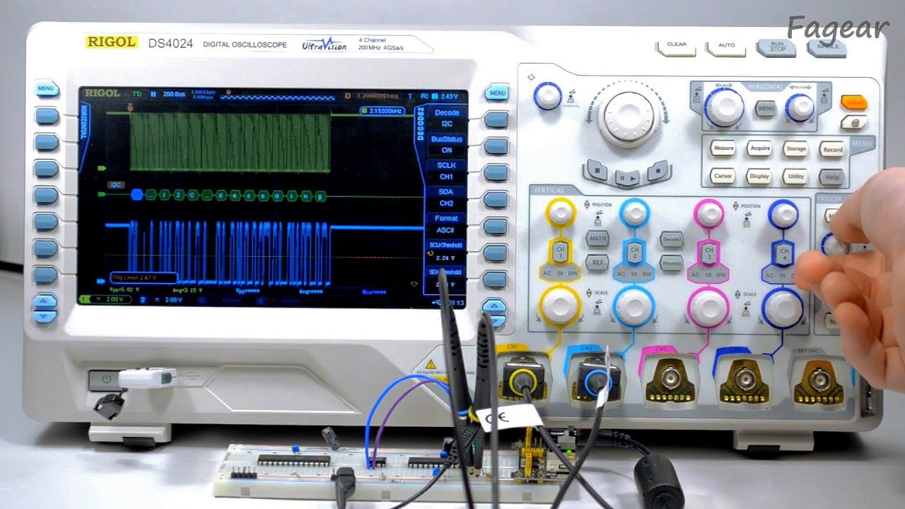 Обзор осциллографа Rigol DS4024 (DS4000), часть 2