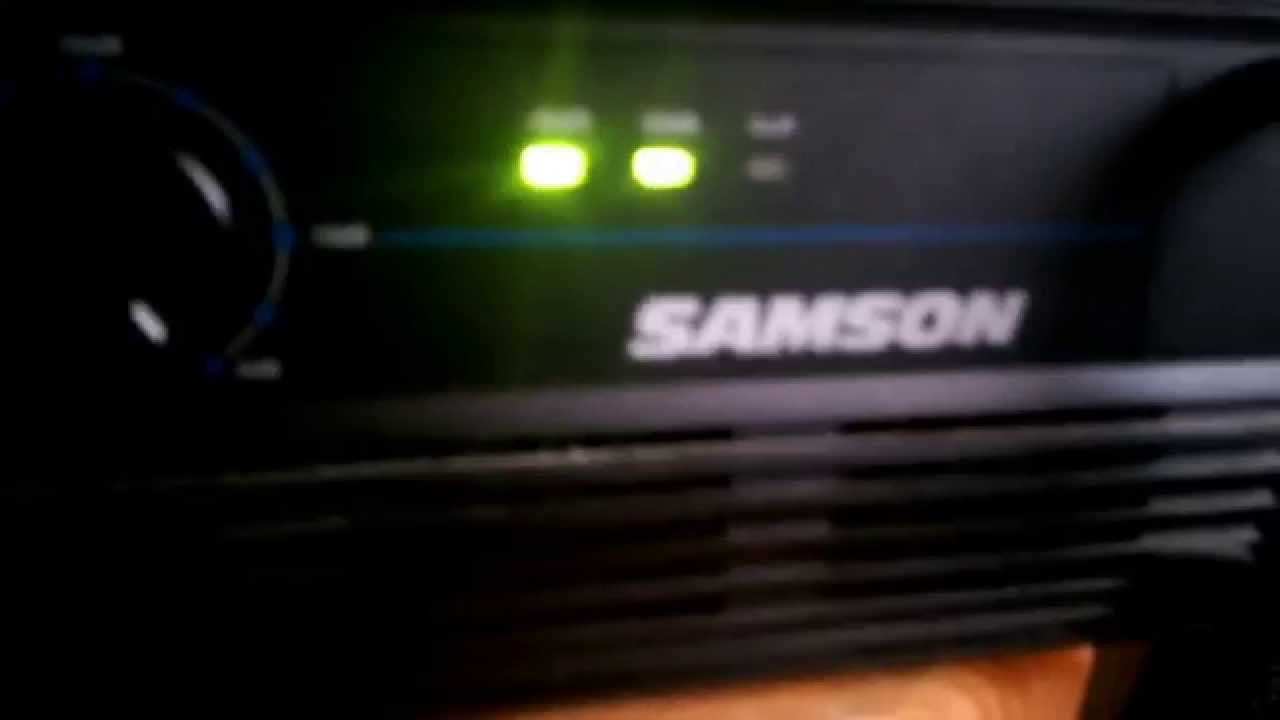 Cerwin Vega DC-15 loud on NAD T748 and Samson S700
