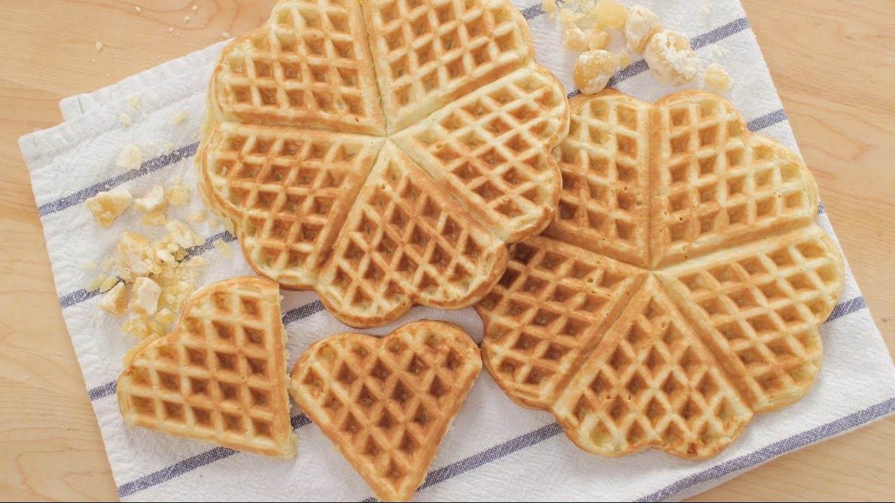 Thai Coconut Waffle Recipe ขนมรังผึ้ง - Hot Thai Kitchen!