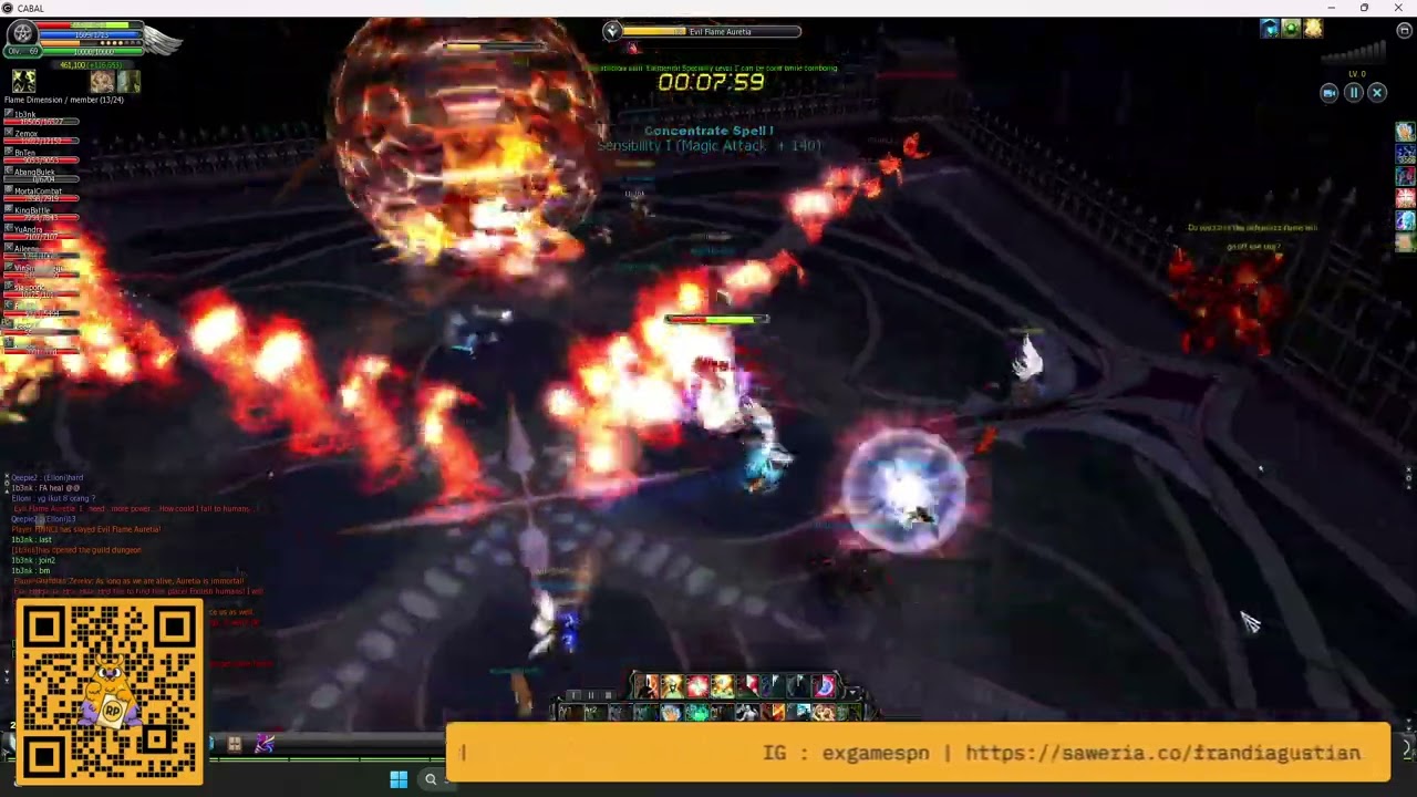 CABAL - Flame Dimension (Blazing Crystal) - Guild Dungeon