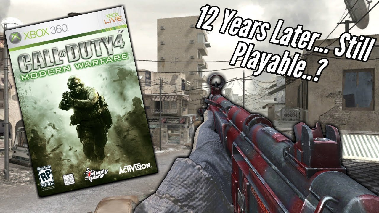 Is The ORIGINAL Cod 4 Still Playable On Console? 2019...