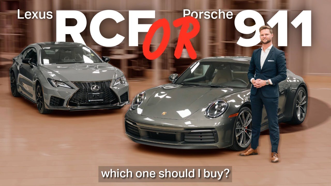 Lexus RCF Final Edition против Porsche 911 Carrera S — я выбираю автомобиль, какой мне купить?