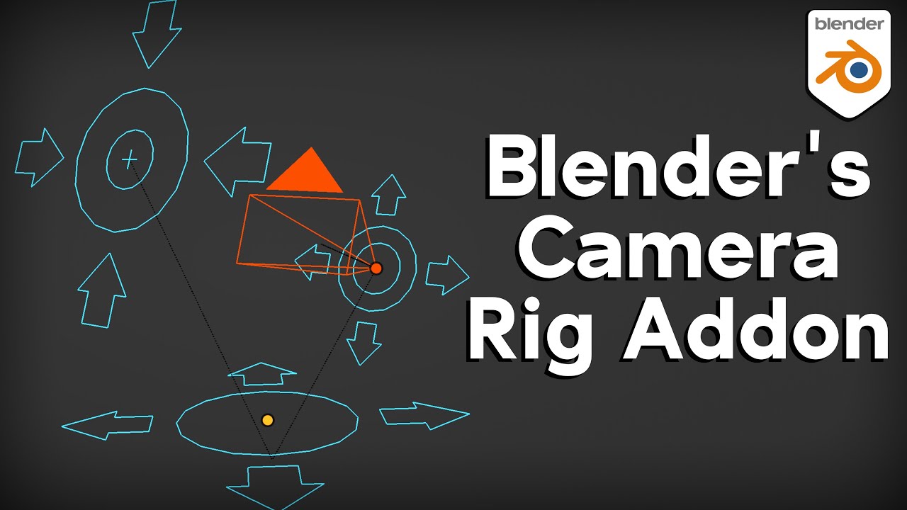 Как использовать встроенный в Blender аддон Camera Rig 🎥 (урок)