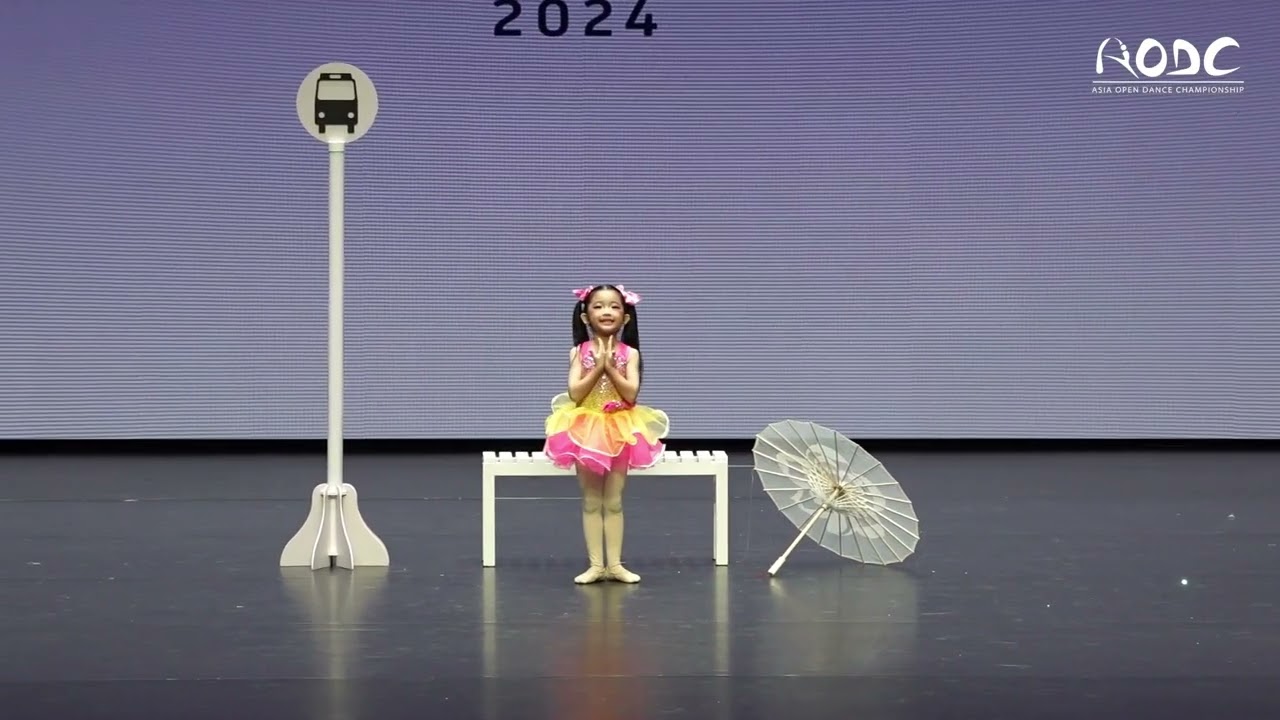 Demi Character Solo, Asia Open Dance Championship 2024, Low Yi Qiao, 6, Outstanding Dancer