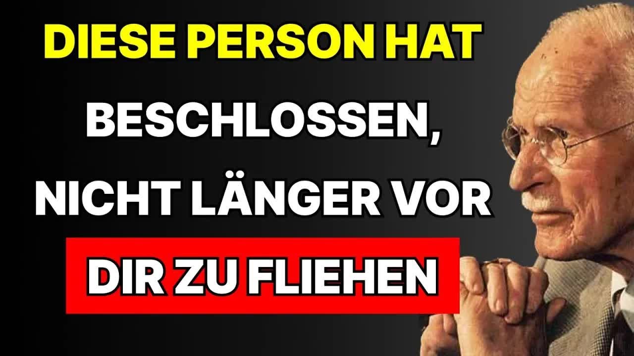 Diese Person kommt dir entgegen das ist das Zeichen – sie kann nicht länger fliehen ｜ Carl Jung