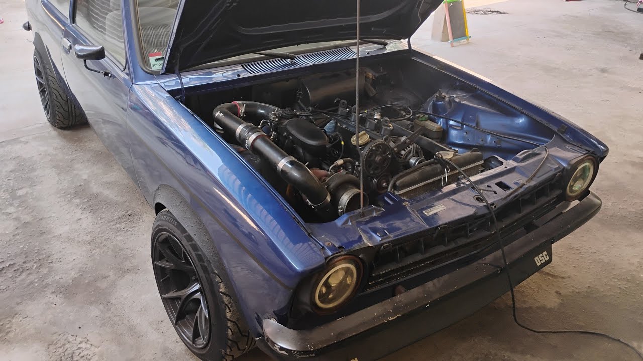 Chevette turbo motor AP 2.0 por dentro da oficina 2 Chevettes top demais.