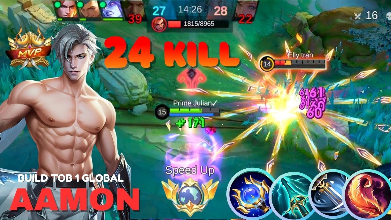 INVISIBLE → DEAD 😱 Aamon 100% Hybrid Magic Damage META | High Rank