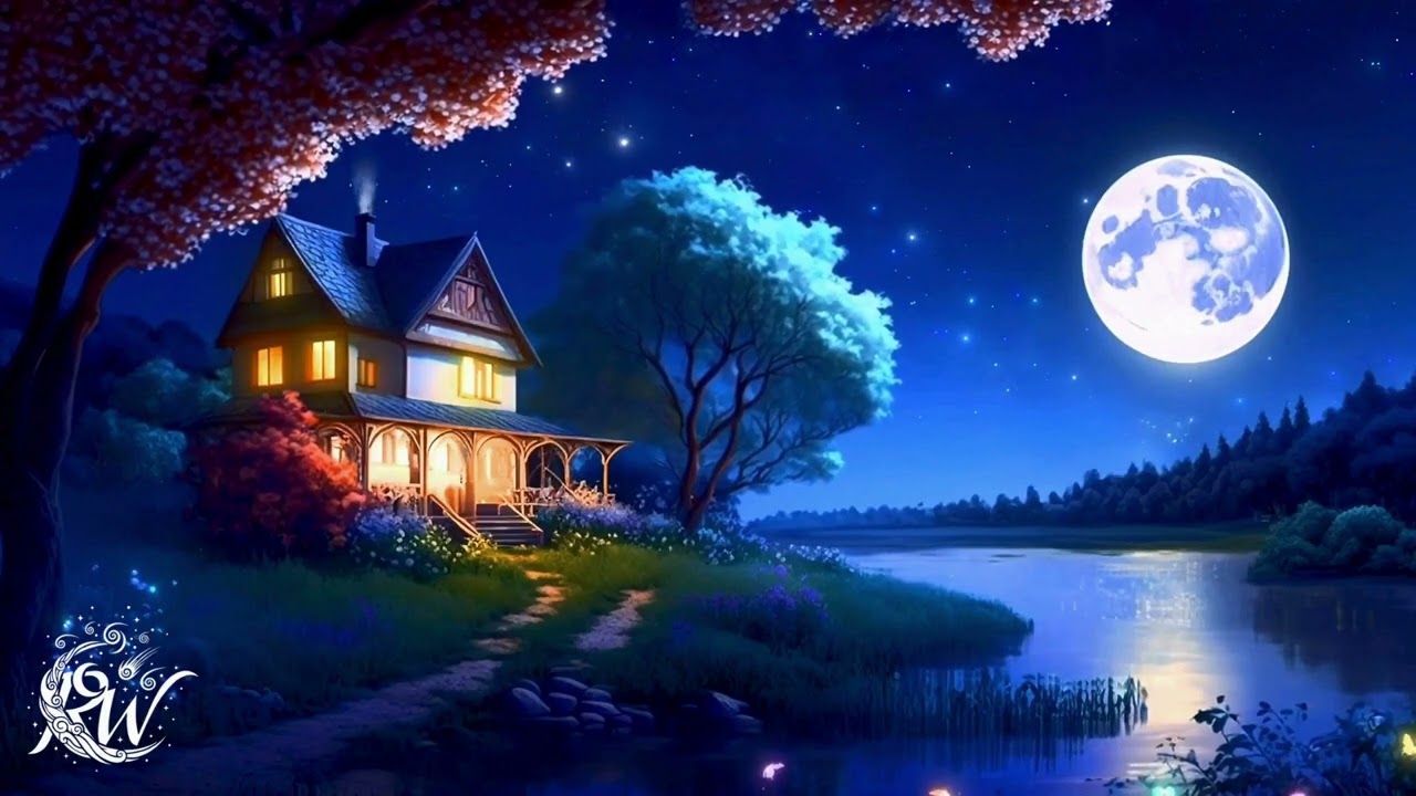 Soothing Piano for Sleeping 🌌 Quiet Night & Gentle Moonlight