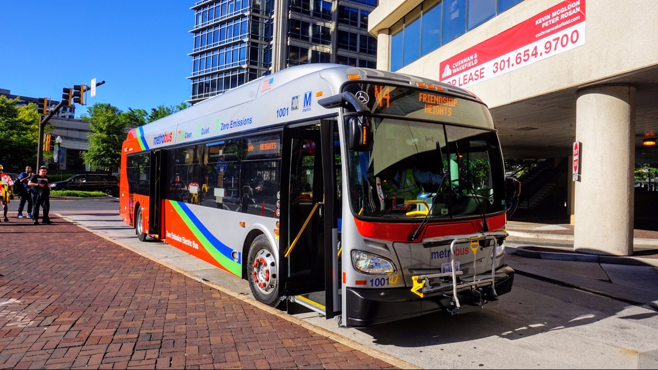 WMATA Metrobus Exclusive!!!! 2016 New Flyer Xcelsior XE40 #1001 Ride