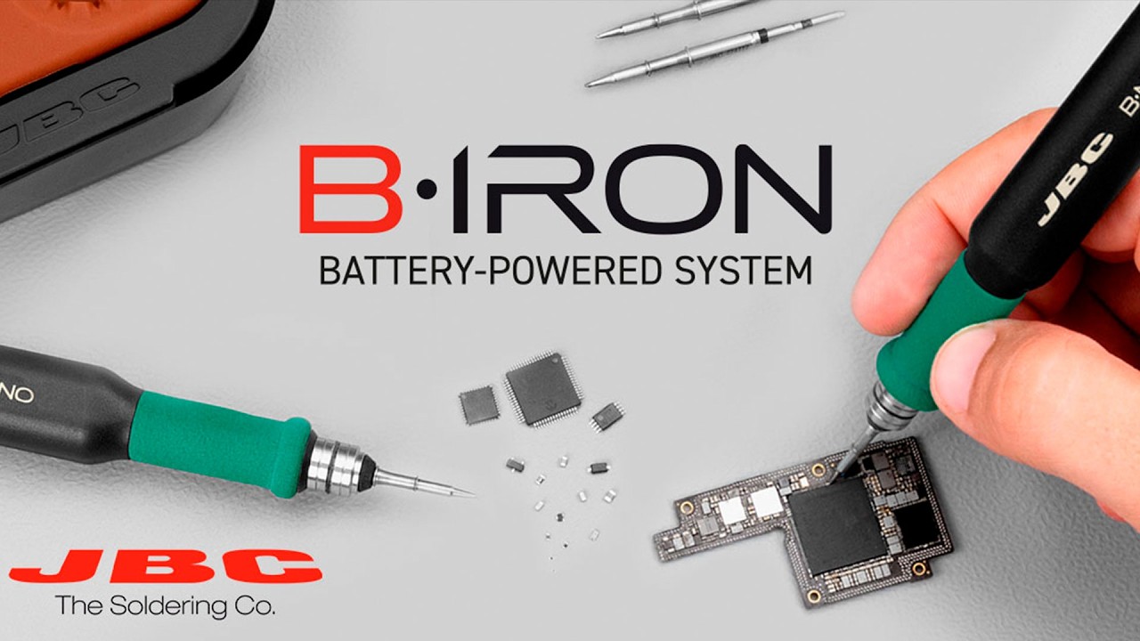 JBC│B&middot;NANO is the perfect tool for High-Precision Soldering in hard-to-reach areas.