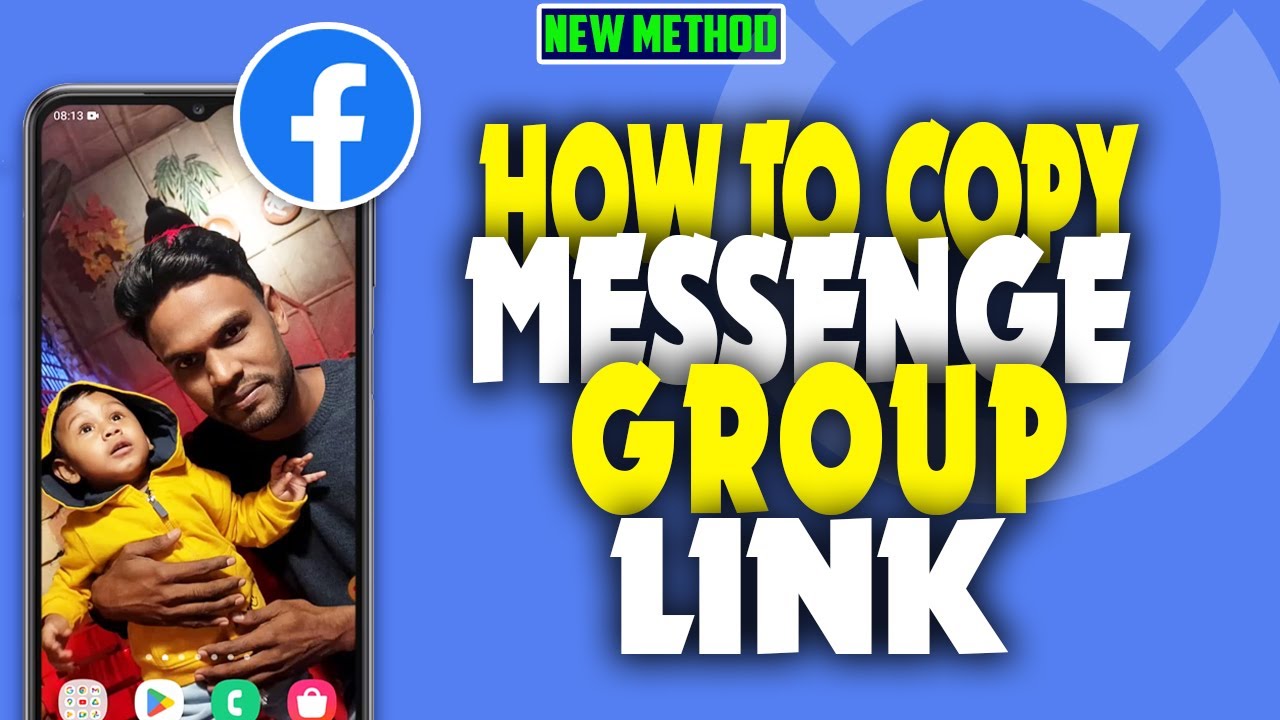 how to copy messenger group link 2023