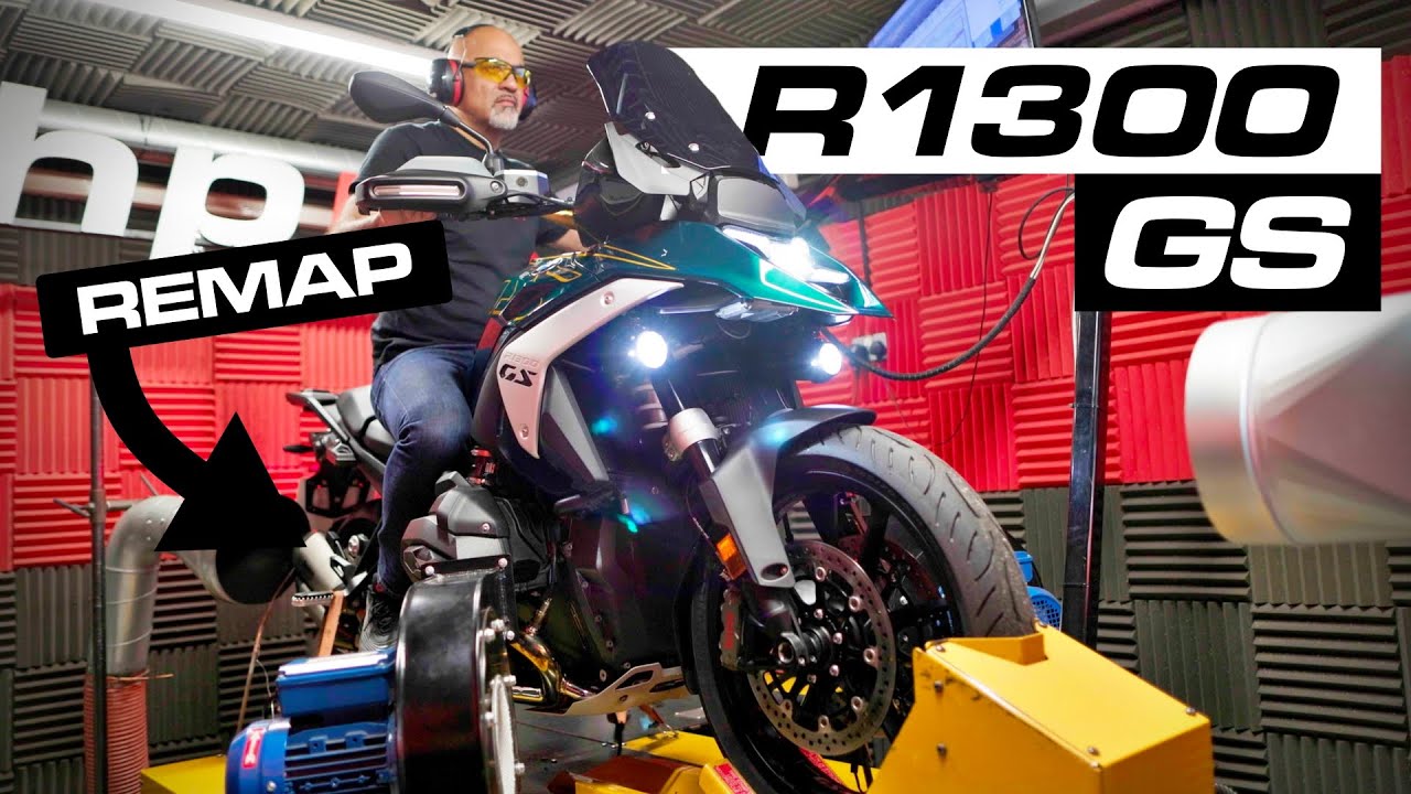 BMW R1300 GS With Akrapovic Double End Can | Is It Worth It? | BHP UK Custom ECU Remapping