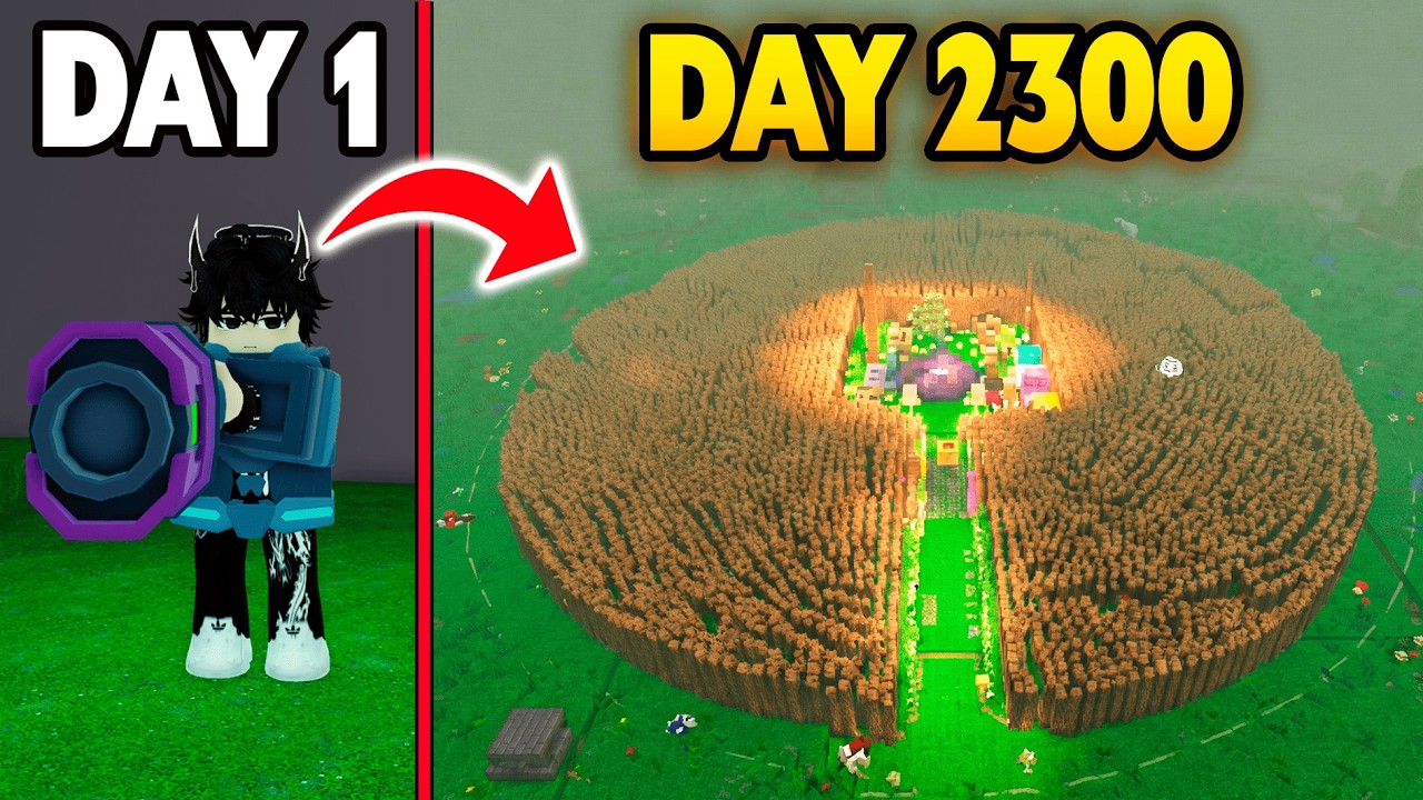 I Spent 2300 Days Building the ULTIMATE Base in 99 Nights in the Forest