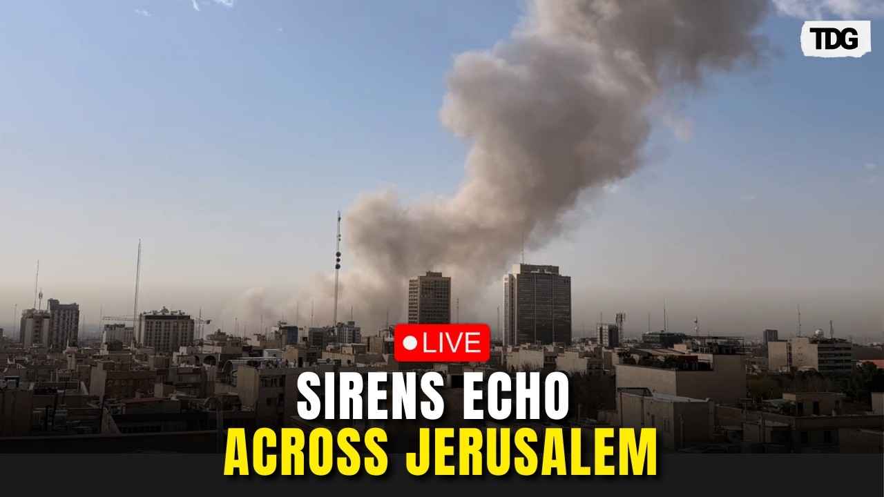 LIVE: Iran Strikes, Jerusalem Shaken by Explosions and Emergency Sirens | Iran | Israel | US