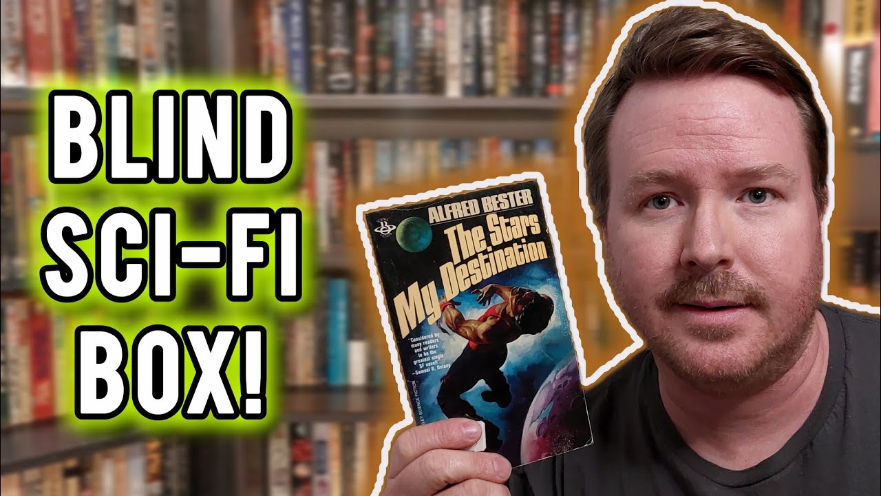 Unboxing a Blind Box of Vintage Sci-Fi Books