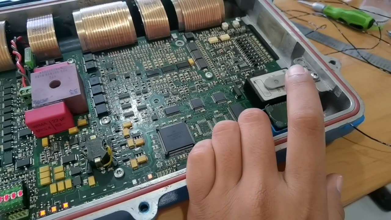 Service ECU MDEC MTU G62 2000 series | tidak mau start normal