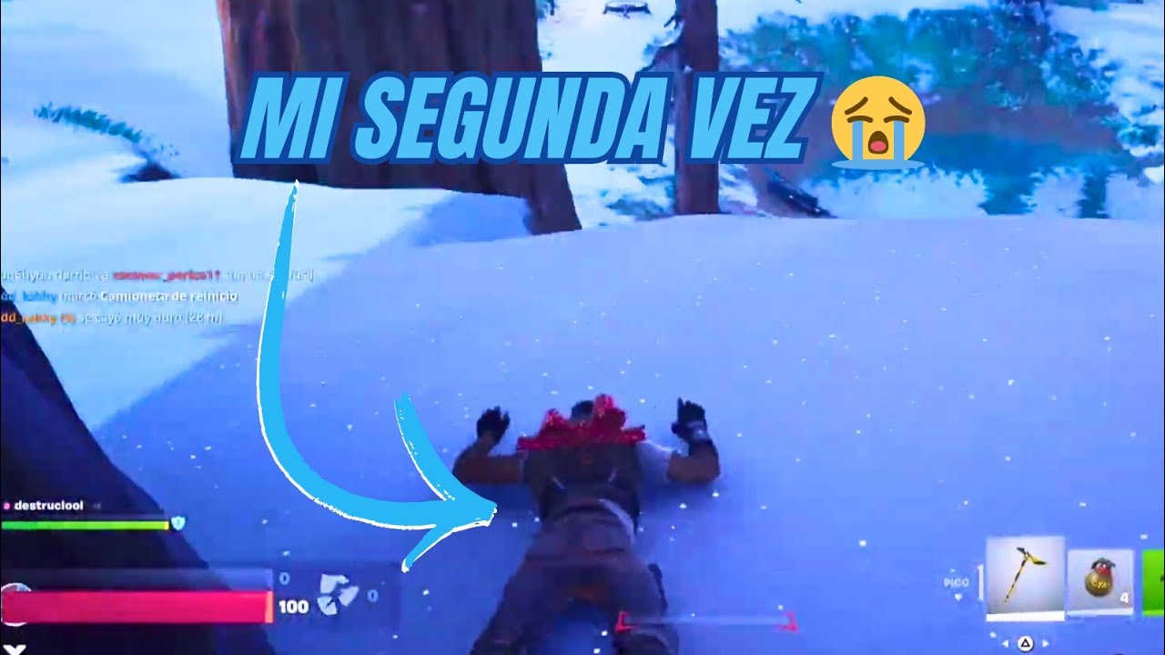 Mi segunda vez en Fortnite... y se nota😅