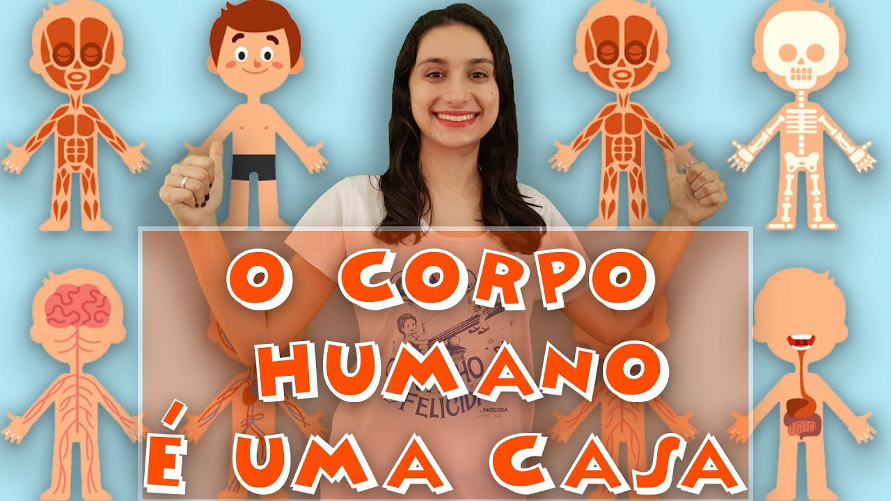 O Corpo Humano é uma Casa - História Infantil sobre as partes do corpo e suas funções
