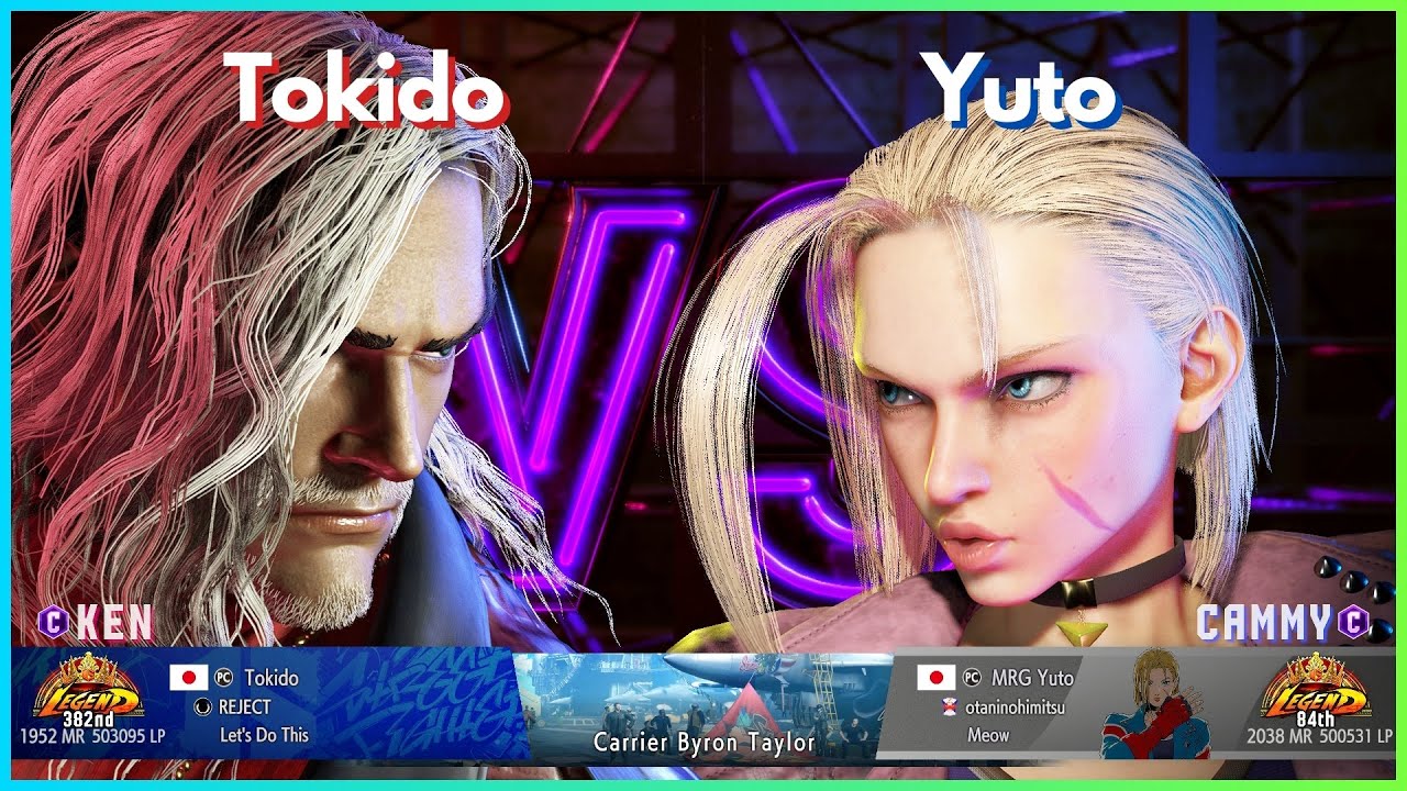 Street Fighter 6 - Tokido (Ken) vs Yuto (Cammy)