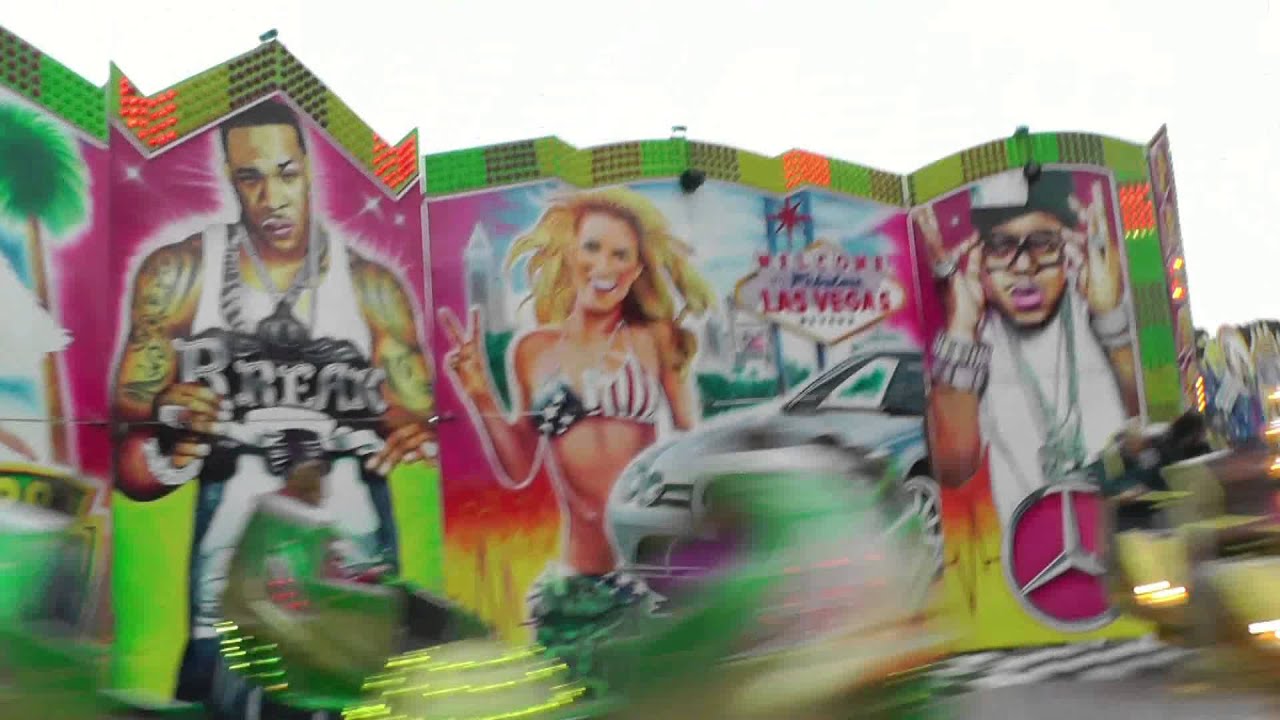 Strakonická Václavská pouť 2015 - ATRAKCE BREAK DANCE ZA JÍZDY / ATTRACTION BREAK DANCE ON-RIDE