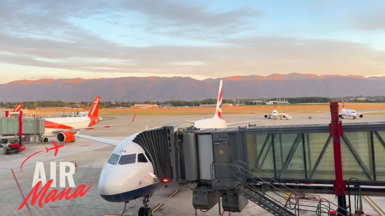 British Airways A320 – Economy Class from Geneva to London Heathrow | Flight Experience
