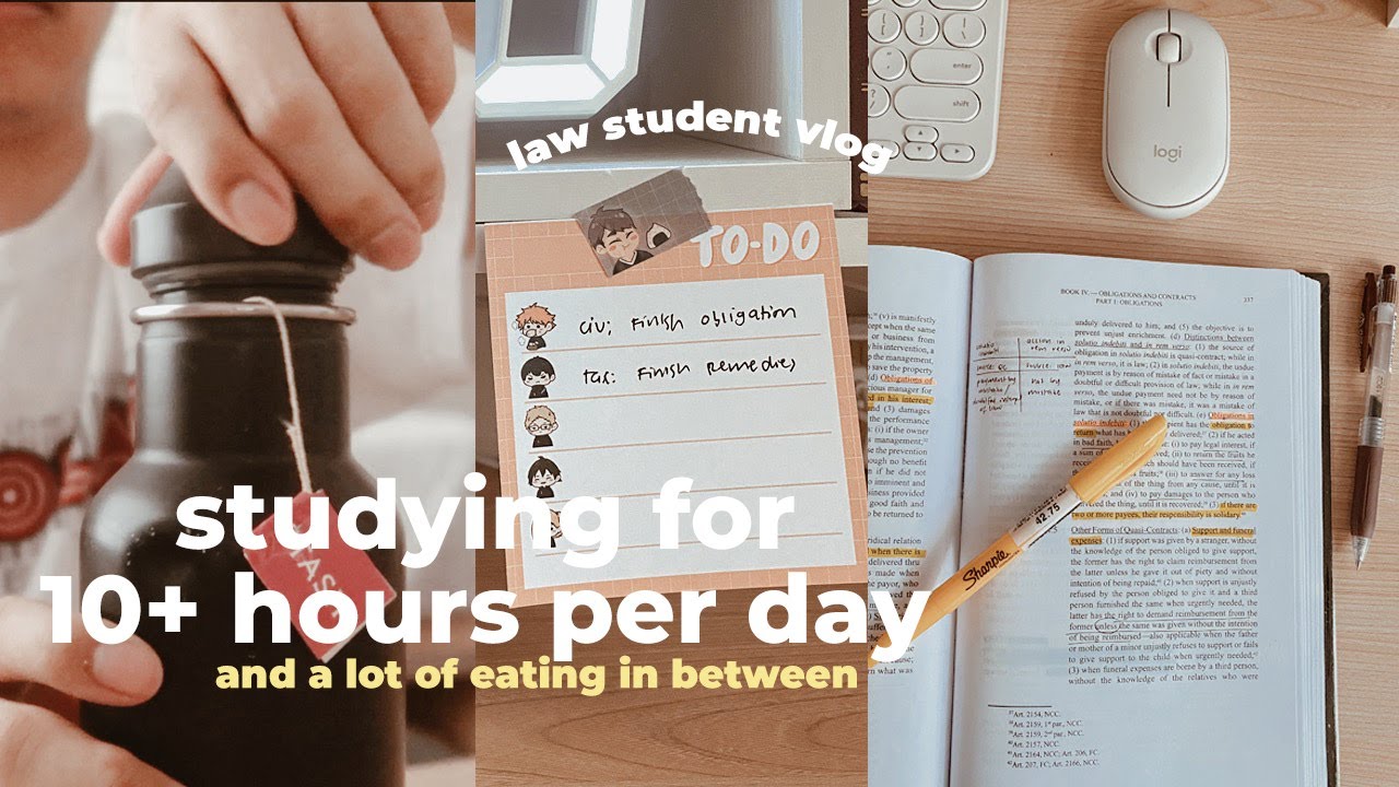a typical week in the life of a law student 🥑 up diliman