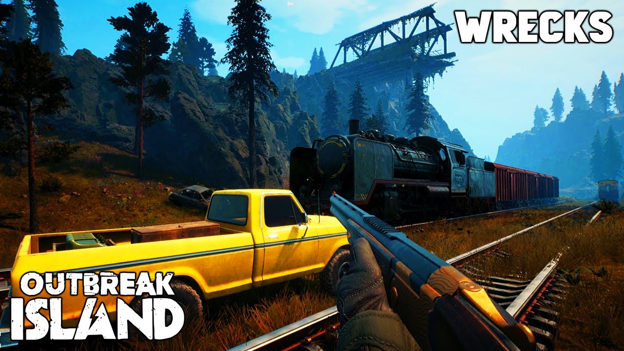 Я обнаружил разбитый самолет и поезд в этом потрясающем спасательном судне | Остров Вспышки