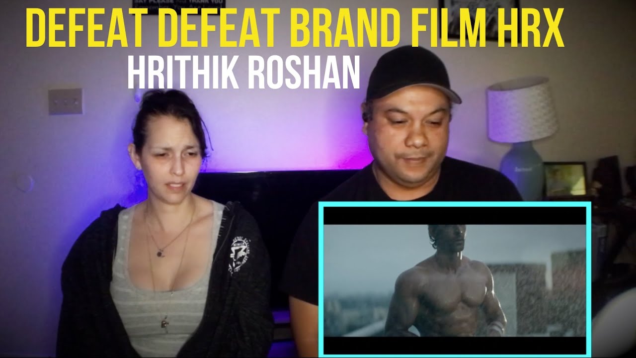 Defeat Defeat Brand Film | Hrithik Roshan - REACTION!!