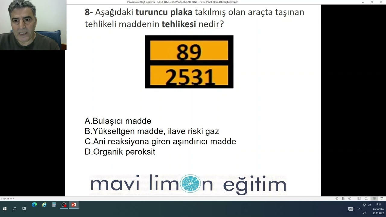 SRC5 Temel Eğitim Karma Sorular